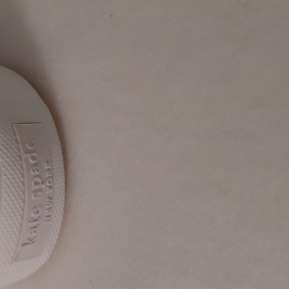 NWOT Kate Spade Andi, Navy and White Slip-On Leather Mules Size 8M - Picture 3 of 9